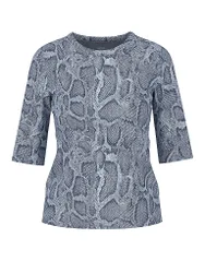 Marc Cain Camiseta azul oscuro 42