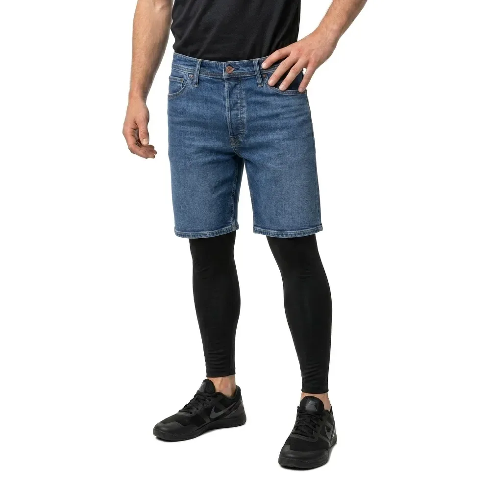 Pantaloni Corti Rick Original Blue Denim / Am 365 M - Jack & jones - FashionsVida