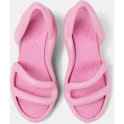 Sandalias de tacón de mujer Kobarah lisas con estética informal
