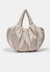 Gesteppte Maxi-Tasche Himmelblau OS