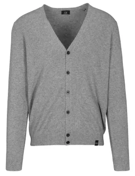 Cardigan geknöpft,1/1 Arm,uni male - XL - FashionsVida