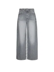 Jeans Wide Leg grau 34 Damen