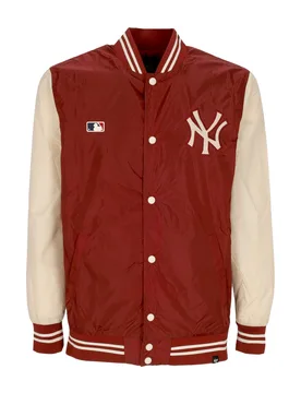 Giubbotto Bomber Uomo Mlb Drift Jacket Neyyan Cardinal Red - 47 BRAND - FashionsVida
