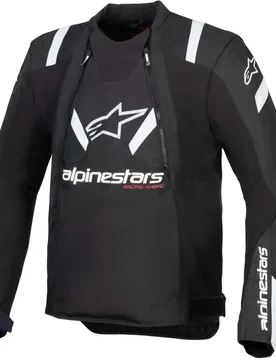 Giubbotto Moto Estivo T-STUNT AIR Nero Bianco taglia M - Alpinestars - FashionsVida