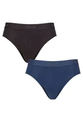 Mens 2 Pack SLG Baselayer Briefs Ultramarine L - Blue - Size: Large