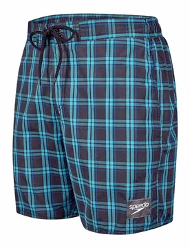 Yd Check Leisure 18´´ Swimming Shorts Grey / Blue S Men - Speedo - FashionsVida