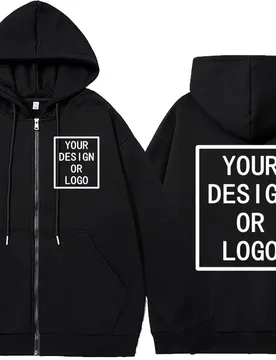 Custom Your Own Design Brand Logo/Picture Personalized Custom Men Women DIY Zipper Hoodies Sweatshirt Casual Hoody New Pullover - Aliexpress - FashionsVida