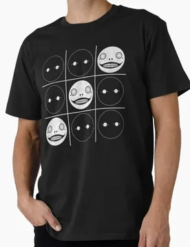 Tic Tac Emil! 2B NieR Automata Yorh No. 2 Type B Anime T-shirt for Gamer Cyber Punk Graphic Clothes Y2K Tee US Size Tops S-6XL - Aliexpress - FashionsVida