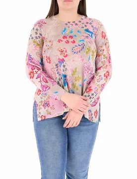 Maglia misto viscosa MULTICOLOR M - ELENA MIRO' - FashionsVida