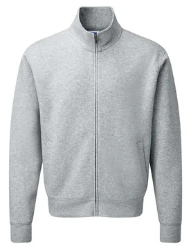 Mens Authentic Full Zip Jacket (Light Oxford) - Multicolour - Size Small - Russell athletic - FashionsVida
