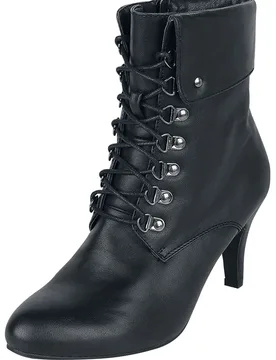 Gothic Stiefel - Muraena - EU36 bis EU43 - für Damen - Größe EU43 - schwarz - Frauen - female - Gothicana by EMP - FashionsVida