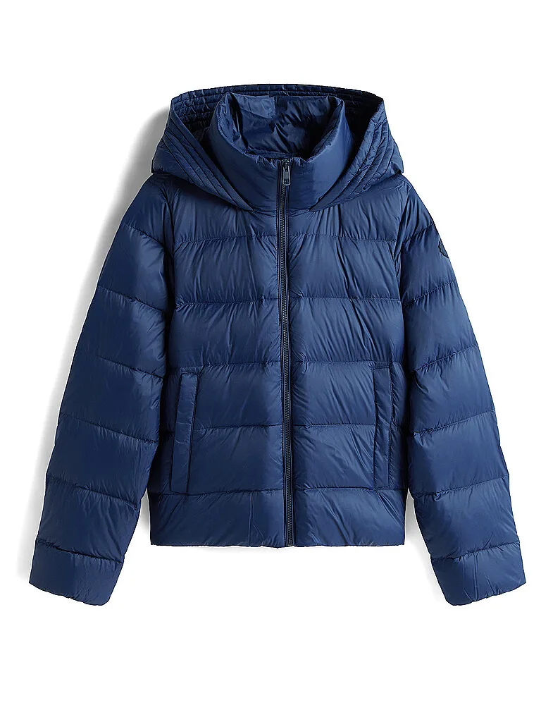 Daunenjacke dunkelblau XL damen - Tommy hilfiger - FashionsVida