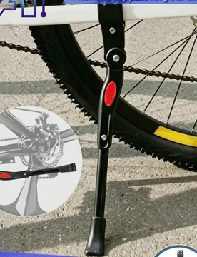 Pieza Soporte de bicicleta de aleación de aluminio ligero - Soporte de bicicleta de alta resistencia y durabilidad - Adecuado para varios tipos de bi - Shein - FashionsVida