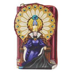 Disney: Snow White Evil Queen Throne Zip Around Wallet