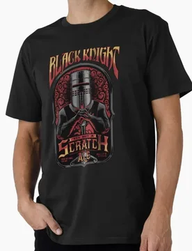 Tis But a Scratch 0616 Monty python Retro gaming Gift t shirt Black knight King Arthur Graphic clothes All size Tops S-6XL - Aliexpress - FashionsVida
