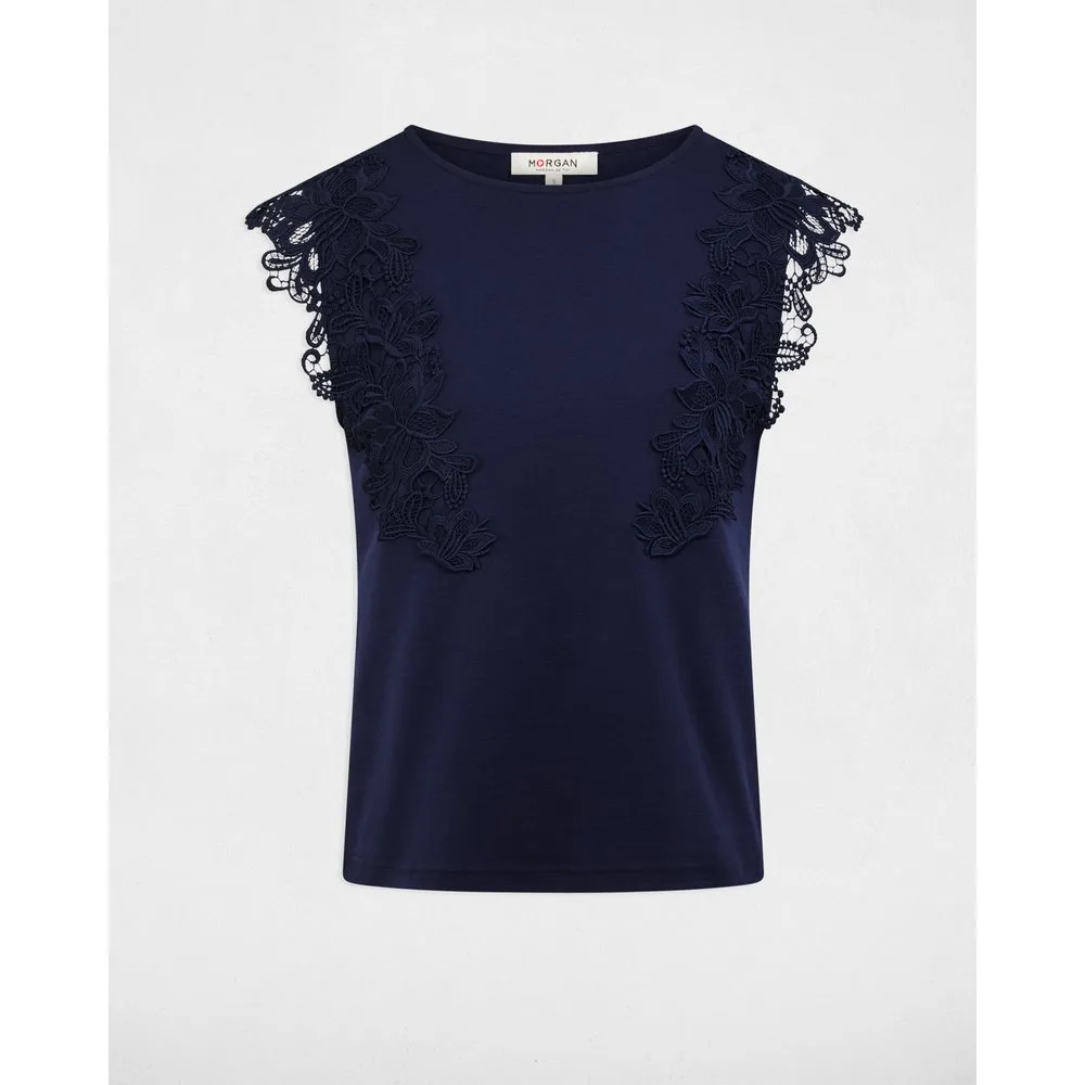 Camiseta de mujer manga corta - Morgan - FashionsVida