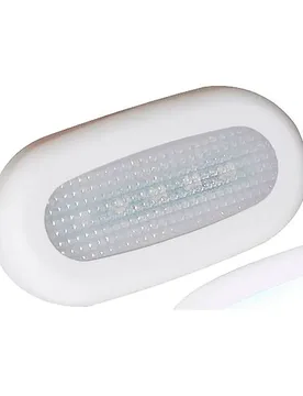 Courtesy 5 Led Light 73x38.1 Mm White / White One Size unisex - Scandvik - FashionsVida