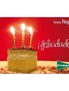 Tarjeta regalo Tarta cumpleaños - El Corte Inglés - FashionsVida