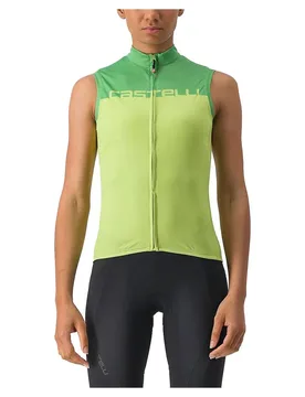 Maglia Senza Maniche Velocissima Bright Lime / Absinthe Green - Castelli - FashionsVida