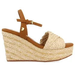 Sandali Con Zeppa In Esparto 71130 Natural EU 39