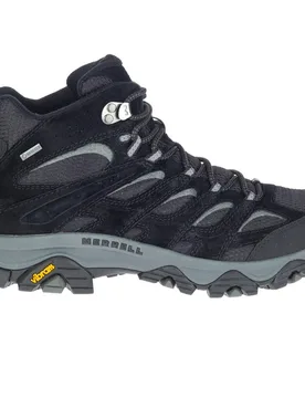Moab 3 mid gore-tex bota trekking hombre Negro (41,5) - Merrell - FashionsVida
