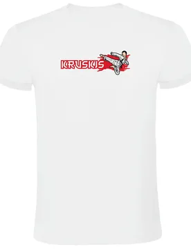T-shirt à Manches Courtes Judo White M - Kruskis - FashionsVida