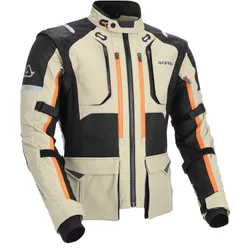 Giacca Moto RALLY PRO Beige Nero taglia S