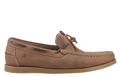 Slad Mens Leather Shoes - Tan - Size Uk 7
