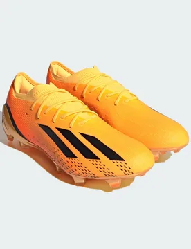 Mens X Speedportal.1 Firm Ground Boots - Orange - Size Uk 4 - adidas performance - FashionsVida