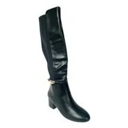 Stiefel Mit Absatz Db5548 Schwarzer Damenstiefel 36;37;38;39;41