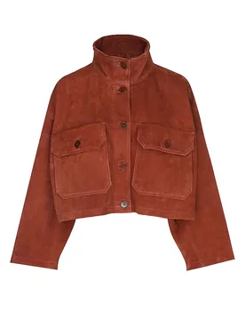 Blouson en cuir ARKLOW cuivre 38 - Drykorn - FashionsVida