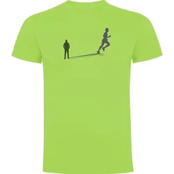 Maglietta A Maniche Corte Run Shadow Light Green 3XL