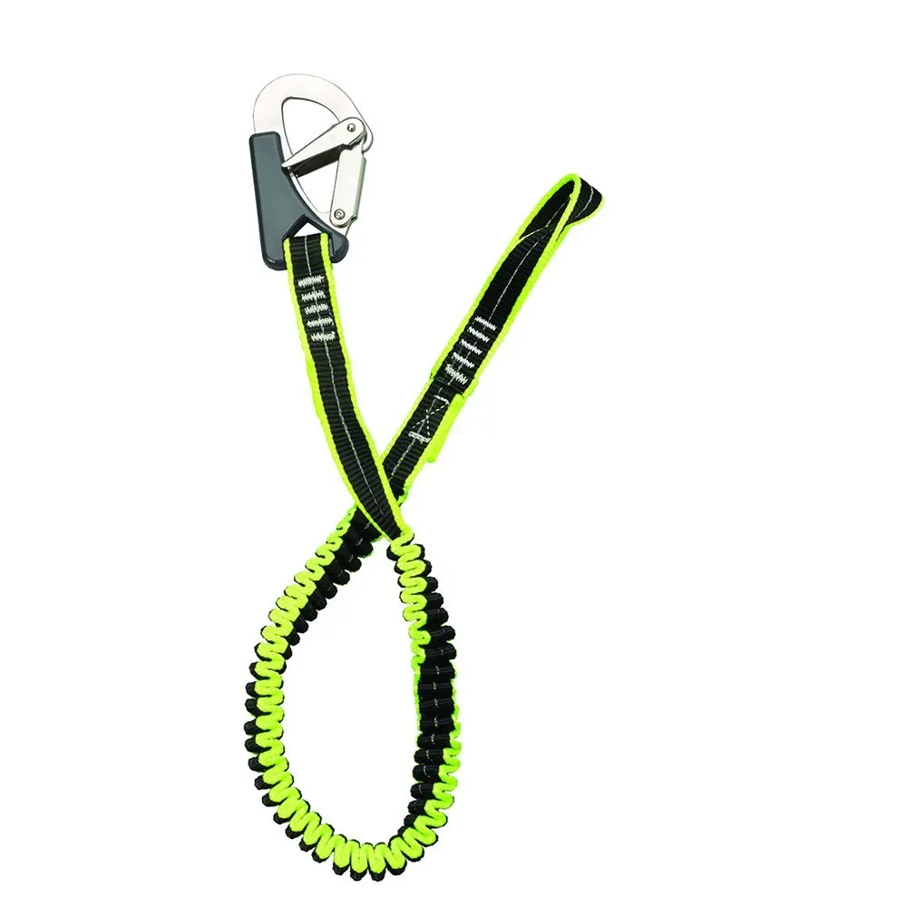 Elastic Safety Strap 1.5 M Black / Yellow One Size unisex - Plastimo - FashionsVida