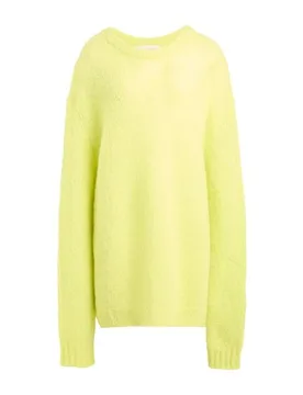 Pullover Damen Limettengrün L,S Damen - Liviana Conti - FashionsVida