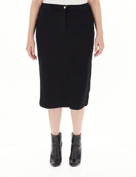 Gonna in jeans NERO 23 - N.O.W. NATION OF WOMEN by PERSONA - FashionsVida