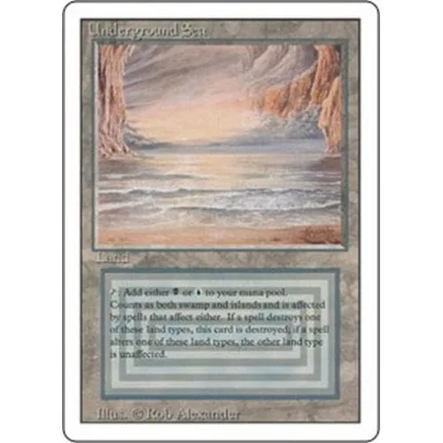 Underground Sea Revised (3rd Edition) - Magic: The Gathering - FashionsVida