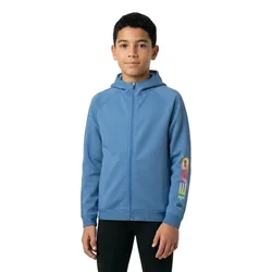 Rally Full Zip Sweatshirt Airforce Blue 140 cm