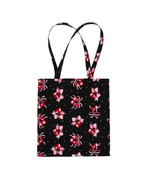 Stofftasche - CHERILYN TOTE BAG - für Damen - schwarz - Frauen - female - Hell Bunny - FashionsVida