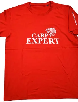 Logo Short Sleeve T-shirt Orange L Men - Carp Expert - FashionsVida