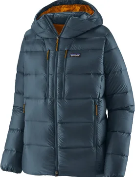 Doudoune en duvet nautrel - M's Fitz Roy Down Hoody Summit Blue en Nylon - Taille M - Bleu - Patagonia - FashionsVida