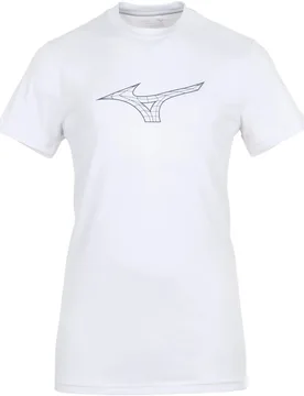 T-Shirt Athletics RB, weiss s - Mizuno - FashionsVida