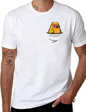 Too Many Birds! - Sun Conure T-Shirt g man t shirts for men man graphic t shirt T-Shirt - Aliexpress - FashionsVida