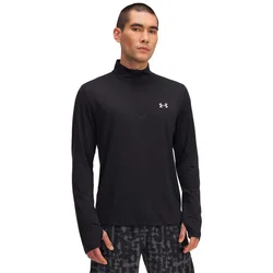 Felpa Con Mezza Zip Launch Black / Black Reflective M