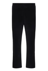 Black Fario Velour Track Pant - XS