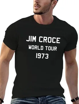 Jim Croce World Tour 1973 T-Shirt custom t-shirts summer shirt men workout shirt - Aliexpress - FashionsVida