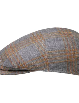Milavo Flat Cap by Alfonso DEste - denim - Size: S (54-55 cm) - Alfonso D´Este - FashionsVida