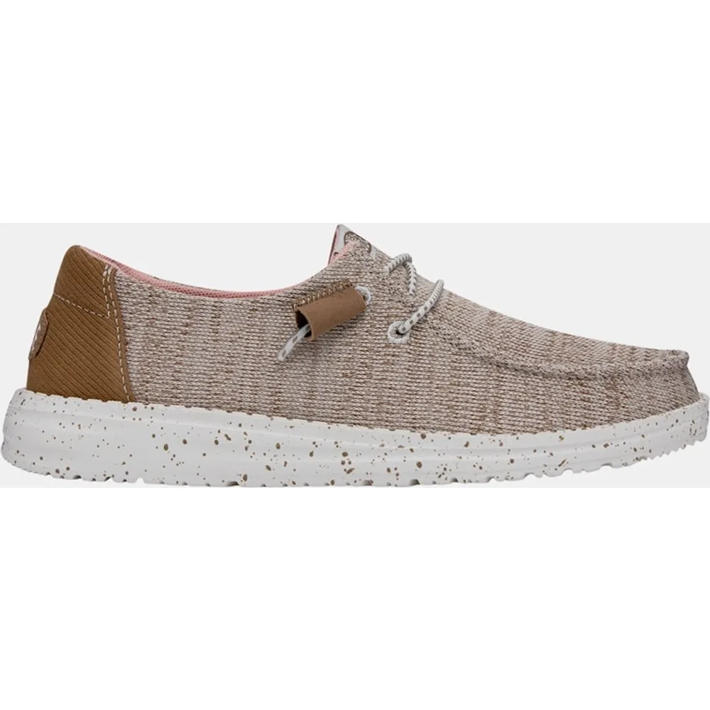 Zapatos de cordones de mujer de malla elástica - HeyDude - FashionsVida