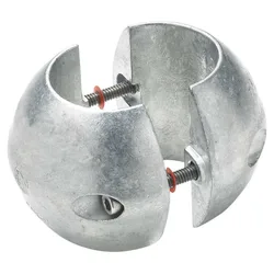 Shaft Oval Zinc Hull Anode 30 mm unisex