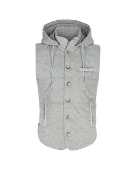 Gran Sasso Gilet grigio chiaro 48 - Gran Sasso - FashionsVida