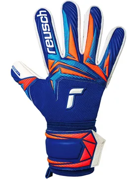Gants De Gardien De But Attrakt Advance Sharp Blu / White / Shock Orange 9.5 unisex - Reusch - FashionsVida